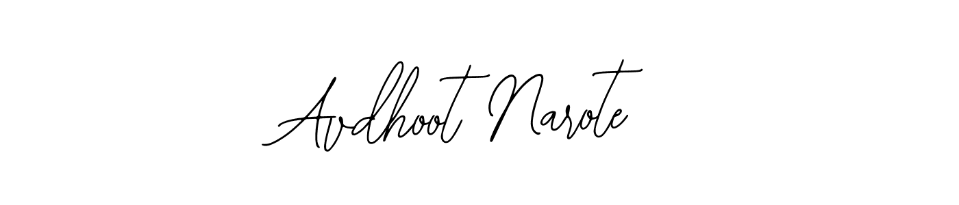 Make a beautiful signature design for name Avdhoot Narote. Use this online signature maker to create a handwritten signature for free. Avdhoot Narote signature style 12 images and pictures png