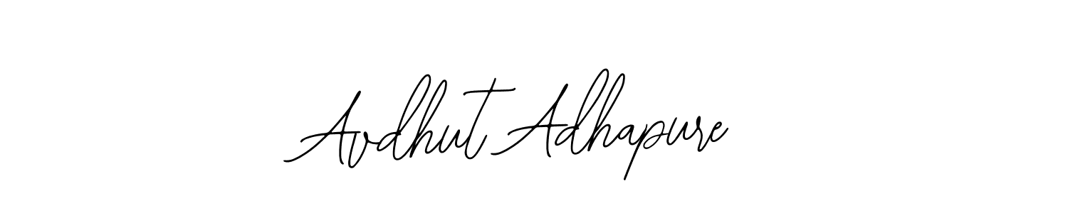 if you are searching for the best signature style for your name Avdhut Adhapure. so please give up your signature search. here we have designed multiple signature styles  using Bearetta-2O07w. Avdhut Adhapure signature style 12 images and pictures png