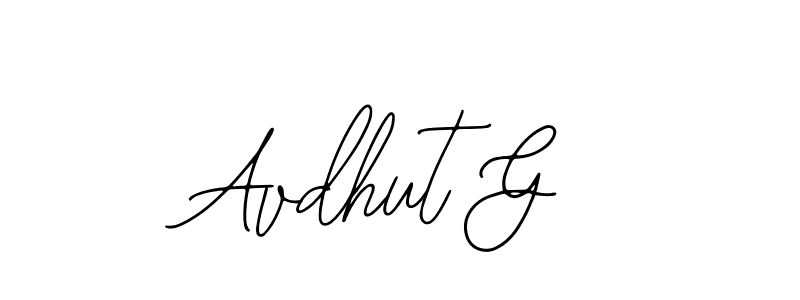 You can use this online signature creator to create a handwritten signature for the name Avdhut G. This is the best online autograph maker. Avdhut G signature style 12 images and pictures png