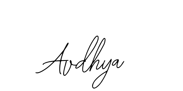 Make a beautiful signature design for name Avdhya. With this signature (Bearetta-2O07w) style, you can create a handwritten signature for free. Avdhya signature style 12 images and pictures png