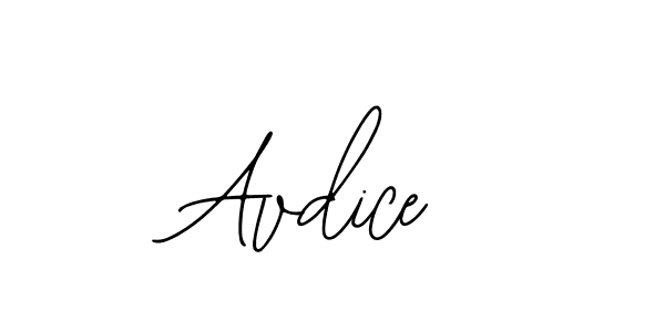 Avdice stylish signature style. Best Handwritten Sign (Bearetta-2O07w) for my name. Handwritten Signature Collection Ideas for my name Avdice. Avdice signature style 12 images and pictures png