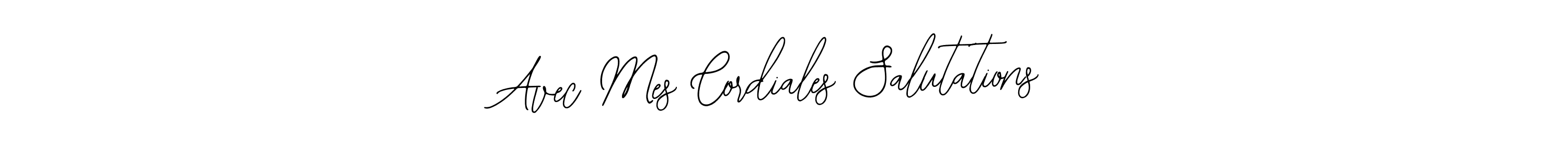 Use a signature maker to create a handwritten signature online. With this signature software, you can design (Bearetta-2O07w) your own signature for name Avec Mes Cordiales Salutations. Avec Mes Cordiales Salutations signature style 12 images and pictures png