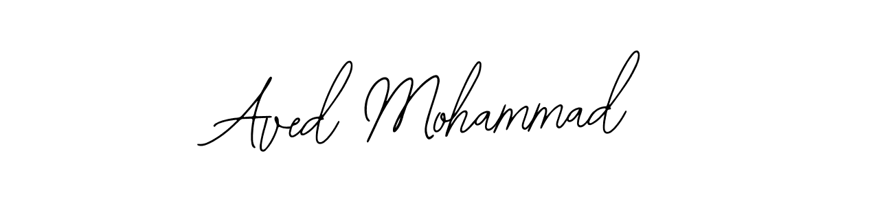 Use a signature maker to create a handwritten signature online. With this signature software, you can design (Bearetta-2O07w) your own signature for name Aved Mohammad. Aved Mohammad signature style 12 images and pictures png