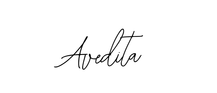 Use a signature maker to create a handwritten signature online. With this signature software, you can design (Bearetta-2O07w) your own signature for name Avedita. Avedita signature style 12 images and pictures png
