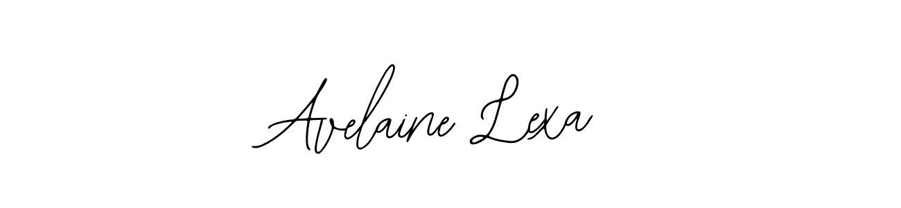 Use a signature maker to create a handwritten signature online. With this signature software, you can design (Bearetta-2O07w) your own signature for name Avelaine Lexa. Avelaine Lexa signature style 12 images and pictures png