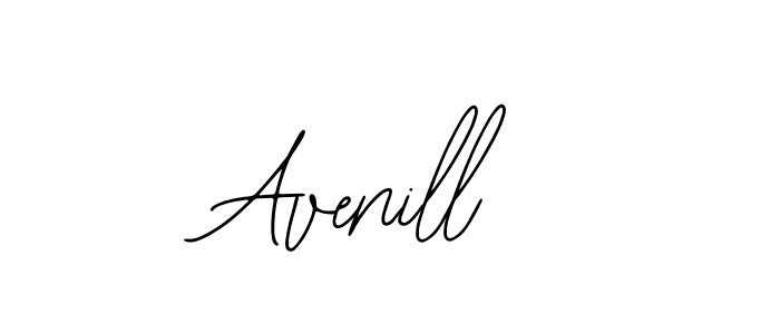 You should practise on your own different ways (Bearetta-2O07w) to write your name (Avenill) in signature. don't let someone else do it for you. Avenill signature style 12 images and pictures png