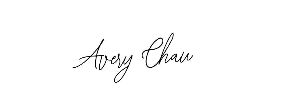 You should practise on your own different ways (Bearetta-2O07w) to write your name (Avery Chau) in signature. don't let someone else do it for you. Avery Chau signature style 12 images and pictures png