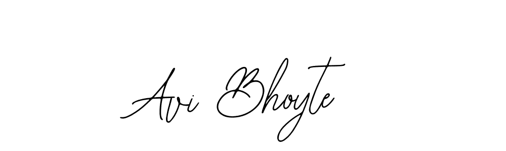 Make a beautiful signature design for name Avi Bhoyte. Use this online signature maker to create a handwritten signature for free. Avi Bhoyte signature style 12 images and pictures png