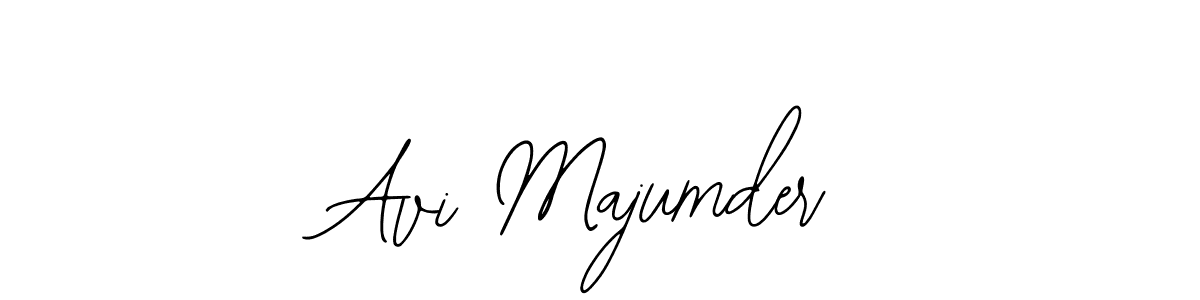Use a signature maker to create a handwritten signature online. With this signature software, you can design (Bearetta-2O07w) your own signature for name Avi Majumder. Avi Majumder signature style 12 images and pictures png