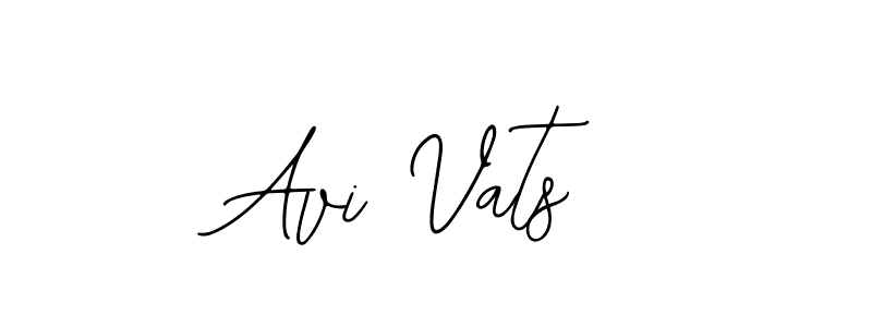 You can use this online signature creator to create a handwritten signature for the name Avi Vats. This is the best online autograph maker. Avi Vats signature style 12 images and pictures png