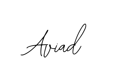 How to make Aviad name signature. Use Bearetta-2O07w style for creating short signs online. This is the latest handwritten sign. Aviad signature style 12 images and pictures png