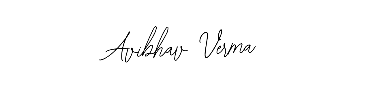 The best way (Bearetta-2O07w) to make a short signature is to pick only two or three words in your name. The name Avibhav Verma include a total of six letters. For converting this name. Avibhav Verma signature style 12 images and pictures png