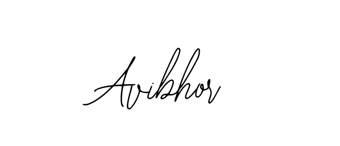 Make a beautiful signature design for name Avibhor. Use this online signature maker to create a handwritten signature for free. Avibhor signature style 12 images and pictures png