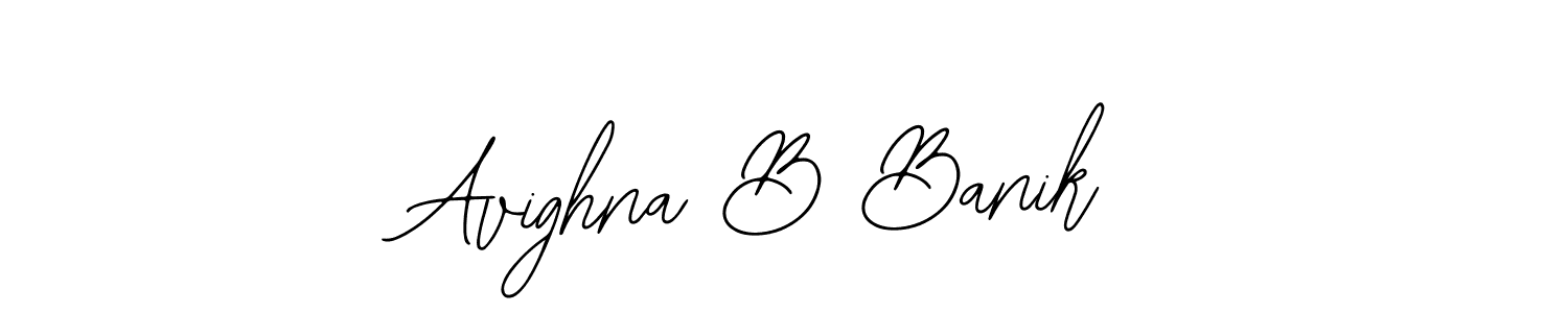 It looks lik you need a new signature style for name Avighna B Banik. Design unique handwritten (Bearetta-2O07w) signature with our free signature maker in just a few clicks. Avighna B Banik signature style 12 images and pictures png