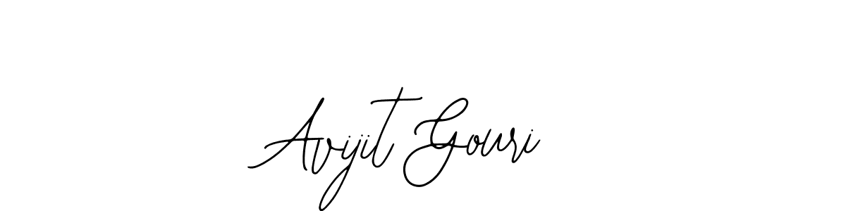Make a beautiful signature design for name Avijit Gouri. Use this online signature maker to create a handwritten signature for free. Avijit Gouri signature style 12 images and pictures png