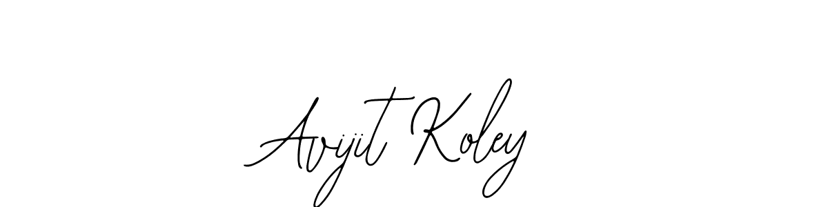 How to Draw Avijit Koley signature style? Bearetta-2O07w is a latest design signature styles for name Avijit Koley. Avijit Koley signature style 12 images and pictures png