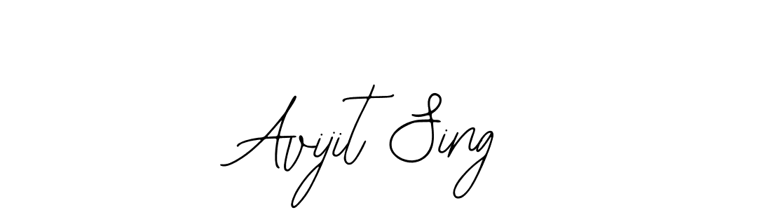 Use a signature maker to create a handwritten signature online. With this signature software, you can design (Bearetta-2O07w) your own signature for name Avijit Sing. Avijit Sing signature style 12 images and pictures png