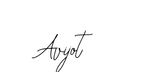 Use a signature maker to create a handwritten signature online. With this signature software, you can design (Bearetta-2O07w) your own signature for name Avijot. Avijot signature style 12 images and pictures png