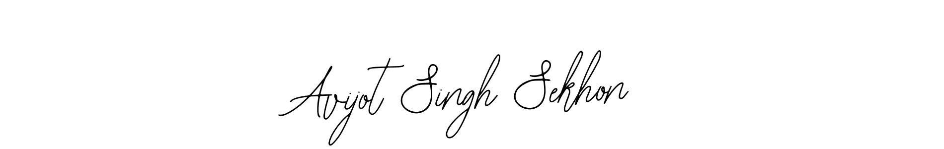 The best way (Bearetta-2O07w) to make a short signature is to pick only two or three words in your name. The name Avijot Singh Sekhon include a total of six letters. For converting this name. Avijot Singh Sekhon signature style 12 images and pictures png