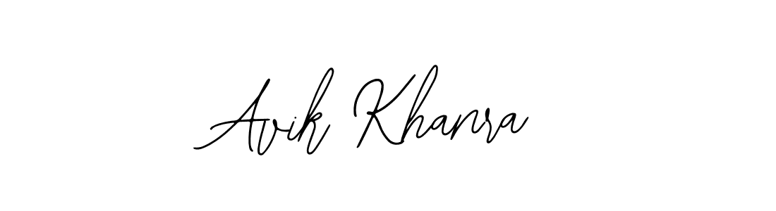 The best way (Bearetta-2O07w) to make a short signature is to pick only two or three words in your name. The name Avik Khanra include a total of six letters. For converting this name. Avik Khanra signature style 12 images and pictures png