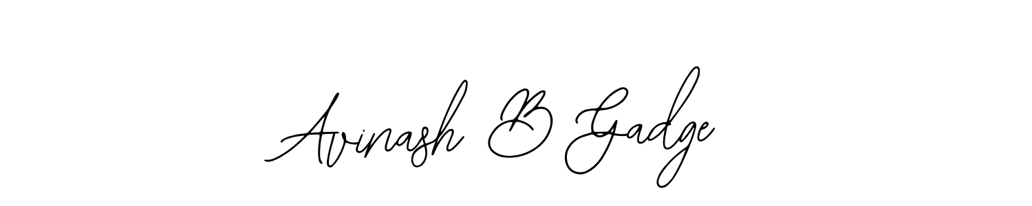 Best and Professional Signature Style for Avinash B Gadge. Bearetta-2O07w Best Signature Style Collection. Avinash B Gadge signature style 12 images and pictures png