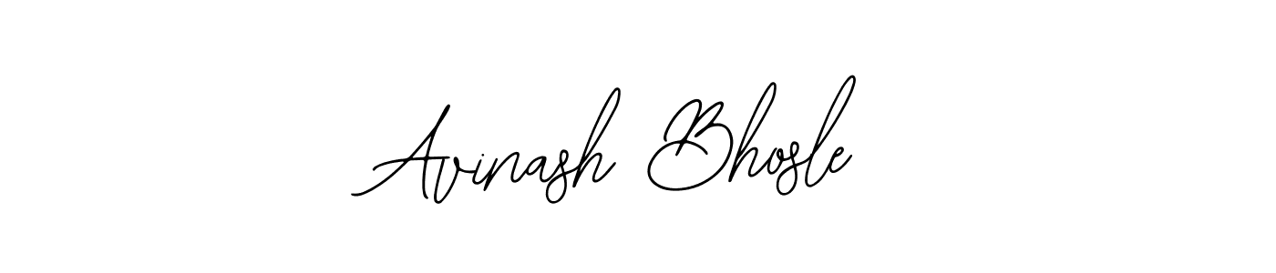 The best way (Bearetta-2O07w) to make a short signature is to pick only two or three words in your name. The name Avinash Bhosle include a total of six letters. For converting this name. Avinash Bhosle signature style 12 images and pictures png