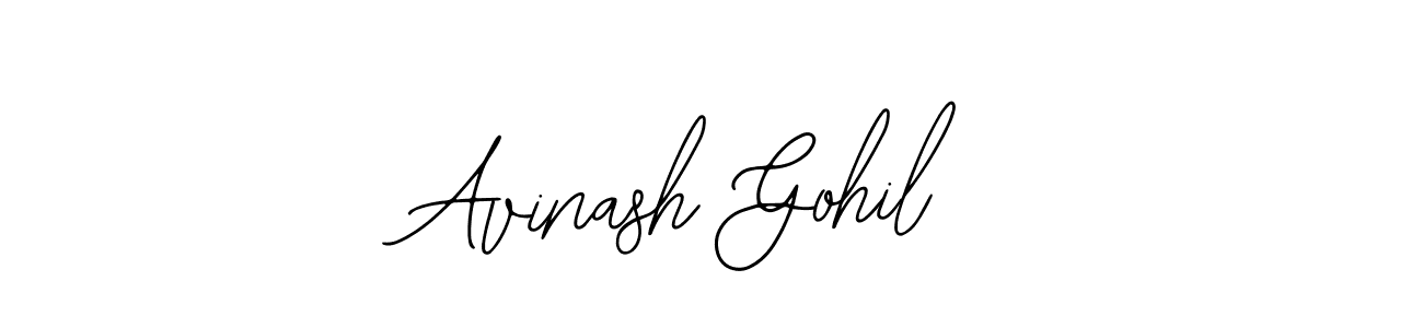 Make a beautiful signature design for name Avinash Gohil. With this signature (Bearetta-2O07w) style, you can create a handwritten signature for free. Avinash Gohil signature style 12 images and pictures png