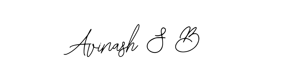 Avinash S B stylish signature style. Best Handwritten Sign (Bearetta-2O07w) for my name. Handwritten Signature Collection Ideas for my name Avinash S B. Avinash S B signature style 12 images and pictures png