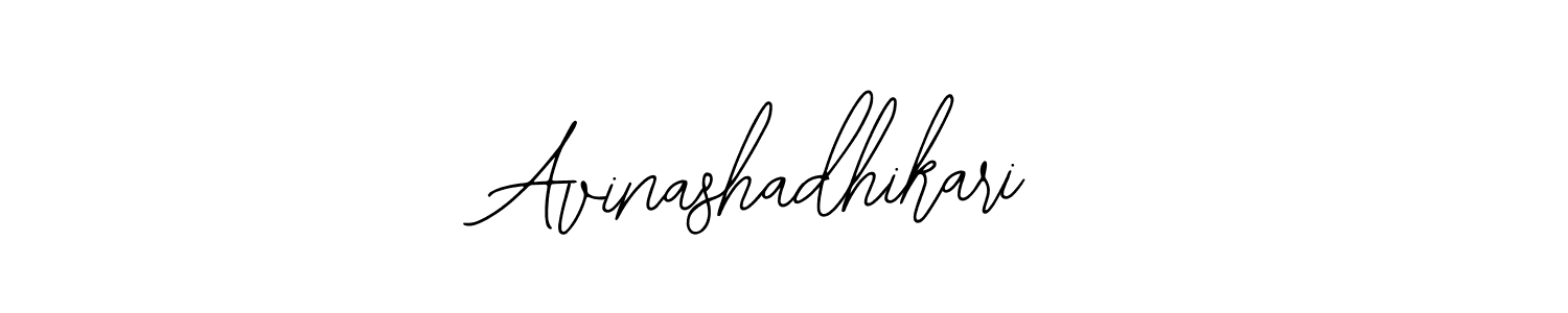 How to make Avinashadhikari signature? Bearetta-2O07w is a professional autograph style. Create handwritten signature for Avinashadhikari name. Avinashadhikari signature style 12 images and pictures png