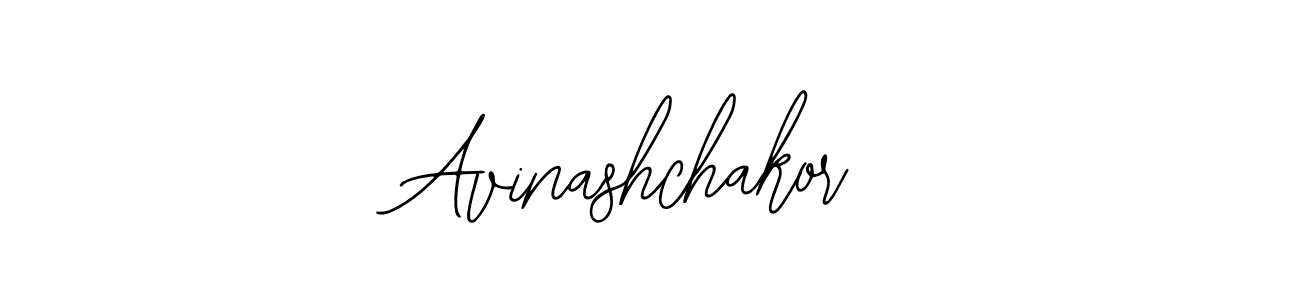 Design your own signature with our free online signature maker. With this signature software, you can create a handwritten (Bearetta-2O07w) signature for name Avinashchakor. Avinashchakor signature style 12 images and pictures png