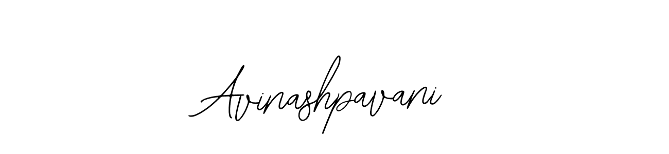 Create a beautiful signature design for name Avinashpavani. With this signature (Bearetta-2O07w) fonts, you can make a handwritten signature for free. Avinashpavani signature style 12 images and pictures png