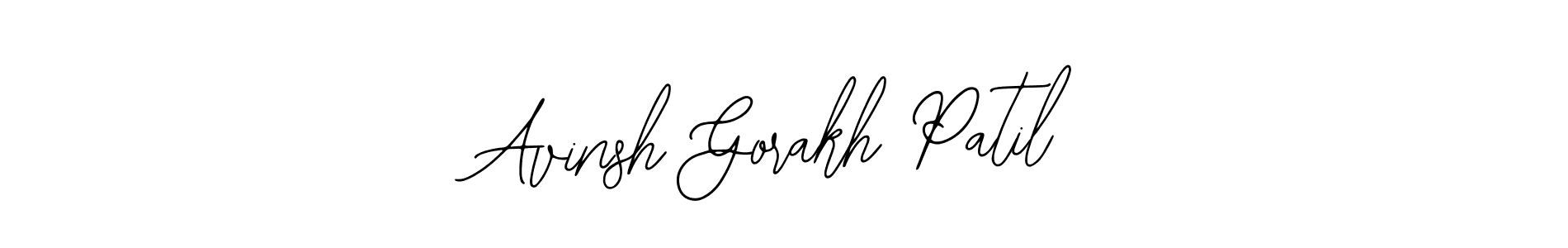 Similarly Bearetta-2O07w is the best handwritten signature design. Signature creator online .You can use it as an online autograph creator for name Avinsh Gorakh Patil. Avinsh Gorakh Patil signature style 12 images and pictures png
