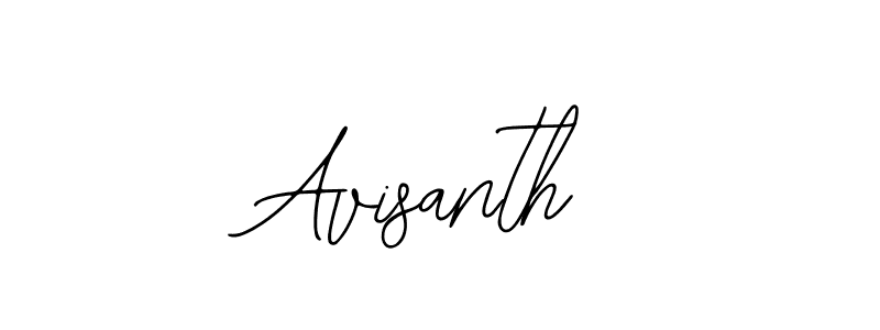 How to make Avisanth signature? Bearetta-2O07w is a professional autograph style. Create handwritten signature for Avisanth name. Avisanth signature style 12 images and pictures png