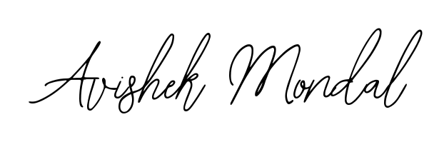 Try this chic Avishek Mondal handwritten sign style. Using Bearetta-2O07w font elements, it gives your name a sleek, memorable identity. Avishek Mondal signature style 12 images and pictures png