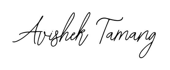 A stylish, flowing autograph style designed for name Avishek Tamang using Bearetta-2O07w typography. Perfect for digital creative projects. Avishek Tamang signature style 12 images and pictures png