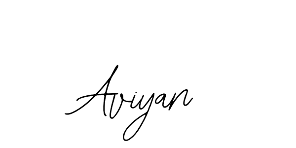 How to make Aviyan name signature. Use Bearetta-2O07w style for creating short signs online. This is the latest handwritten sign. Aviyan signature style 12 images and pictures png