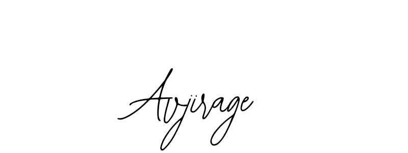 Design your own signature with our free online signature maker. With this signature software, you can create a handwritten (Bearetta-2O07w) signature for name Avjirage. Avjirage signature style 12 images and pictures png