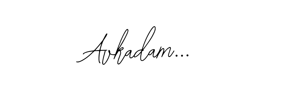 How to Draw Avkadam... signature style? Bearetta-2O07w is a latest design signature styles for name Avkadam.... Avkadam... signature style 12 images and pictures png