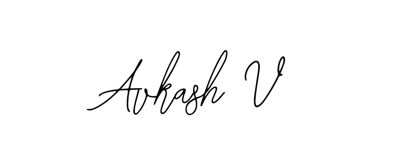 You can use this online signature creator to create a handwritten signature for the name Avkash V. This is the best online autograph maker. Avkash V signature style 12 images and pictures png