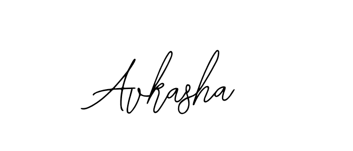 Use a signature maker to create a handwritten signature online. With this signature software, you can design (Bearetta-2O07w) your own signature for name Avkasha. Avkasha signature style 12 images and pictures png