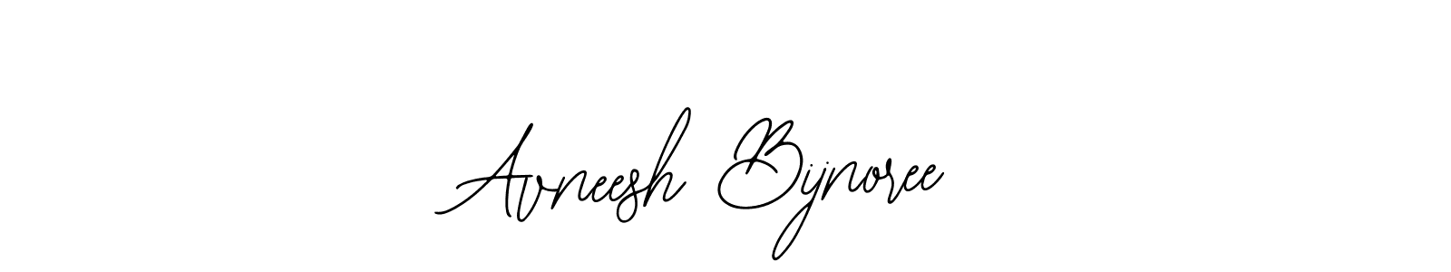 Design your own signature with our free online signature maker. With this signature software, you can create a handwritten (Bearetta-2O07w) signature for name Avneesh Bijnoree. Avneesh Bijnoree signature style 12 images and pictures png