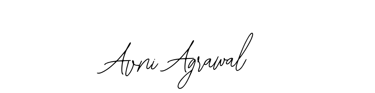 Bearetta-2O07w is a professional signature style that is perfect for those who want to add a touch of class to their signature. It is also a great choice for those who want to make their signature more unique. Get Avni Agrawal name to fancy signature for free. Avni Agrawal signature style 12 images and pictures png