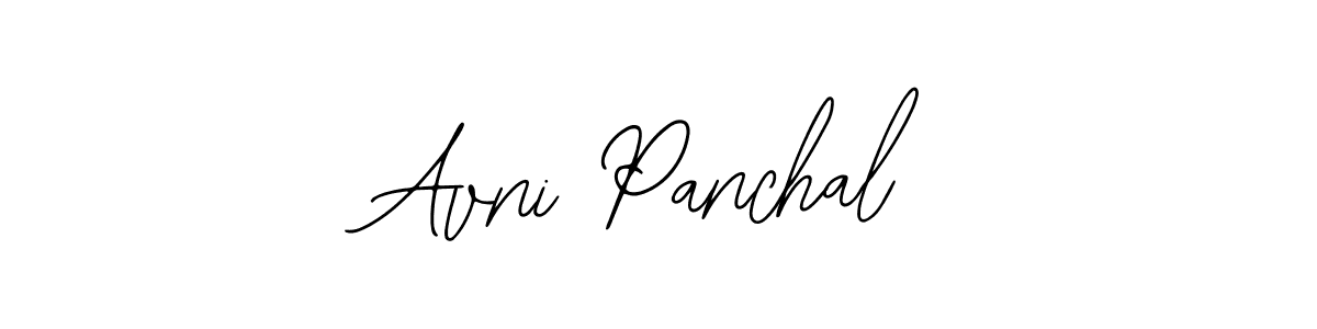 Create a beautiful signature design for name Avni Panchal. With this signature (Bearetta-2O07w) fonts, you can make a handwritten signature for free. Avni Panchal signature style 12 images and pictures png