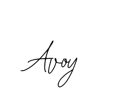 You should practise on your own different ways (Bearetta-2O07w) to write your name (Avoy) in signature. don't let someone else do it for you. Avoy signature style 12 images and pictures png