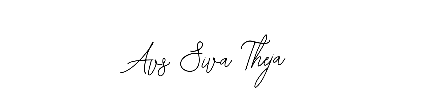 It looks lik you need a new signature style for name Avs Siva Theja. Design unique handwritten (Bearetta-2O07w) signature with our free signature maker in just a few clicks. Avs Siva Theja signature style 12 images and pictures png