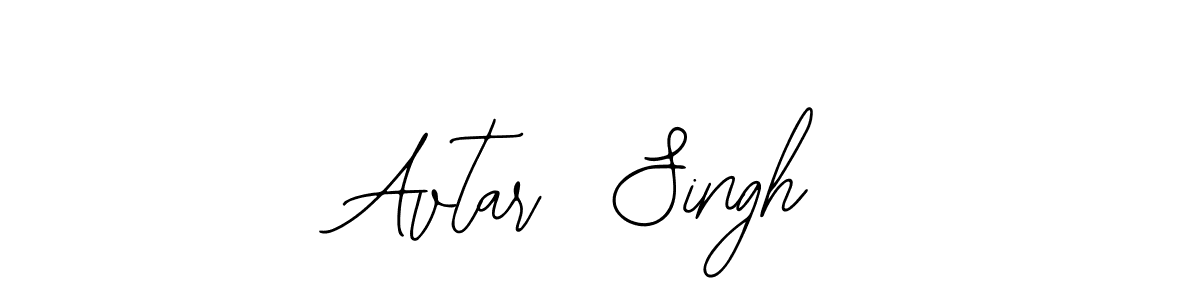 Bearetta-2O07w is a professional signature style that is perfect for those who want to add a touch of class to their signature. It is also a great choice for those who want to make their signature more unique. Get Avtar  Singh name to fancy signature for free. Avtar  Singh signature style 12 images and pictures png
