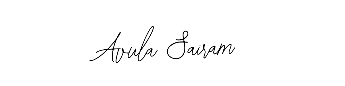 Also we have Avula Sairam name is the best signature style. Create professional handwritten signature collection using Bearetta-2O07w autograph style. Avula Sairam signature style 12 images and pictures png