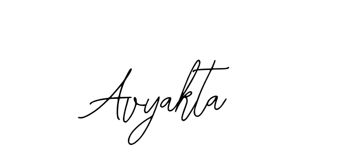 How to make Avyakta signature? Bearetta-2O07w is a professional autograph style. Create handwritten signature for Avyakta name. Avyakta signature style 12 images and pictures png