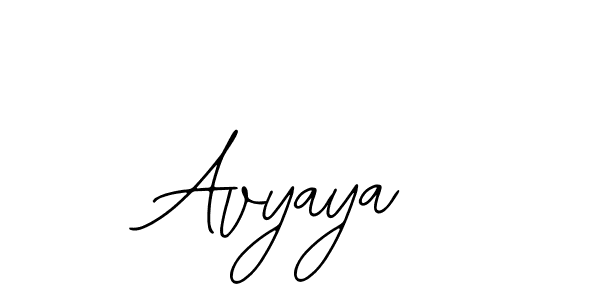 Design your own signature with our free online signature maker. With this signature software, you can create a handwritten (Bearetta-2O07w) signature for name Avyaya. Avyaya signature style 12 images and pictures png