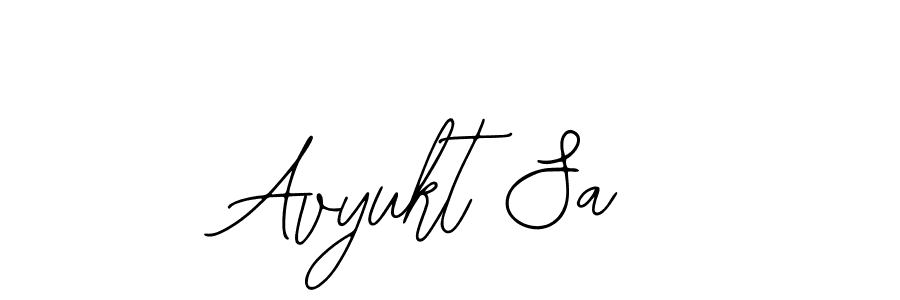 Make a beautiful signature design for name Avyukt Sa. With this signature (Bearetta-2O07w) style, you can create a handwritten signature for free. Avyukt Sa signature style 12 images and pictures png